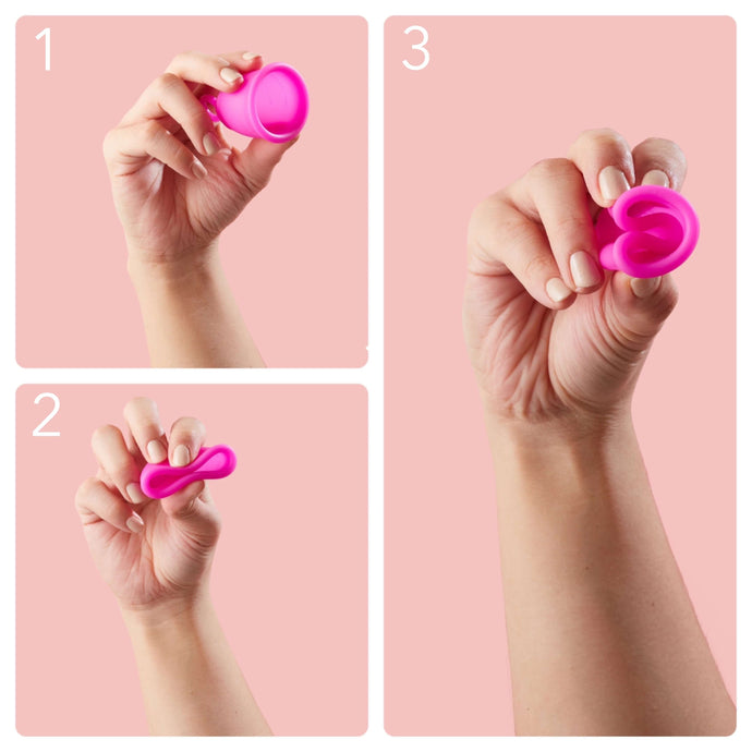 How to fold your Menstrual Cup: the best Folding Techniques