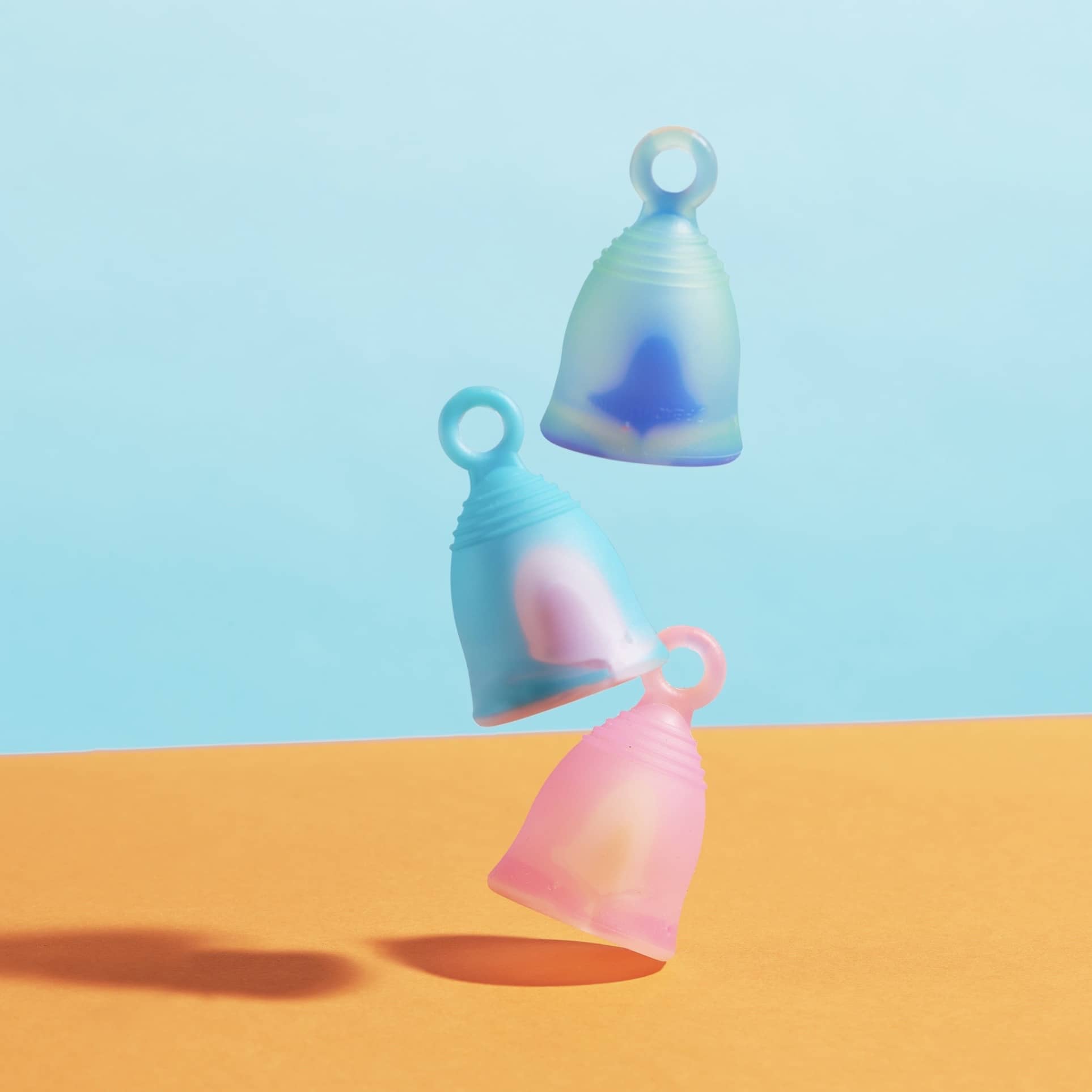 Peachlife Ring Handle Menstrual Cup Small