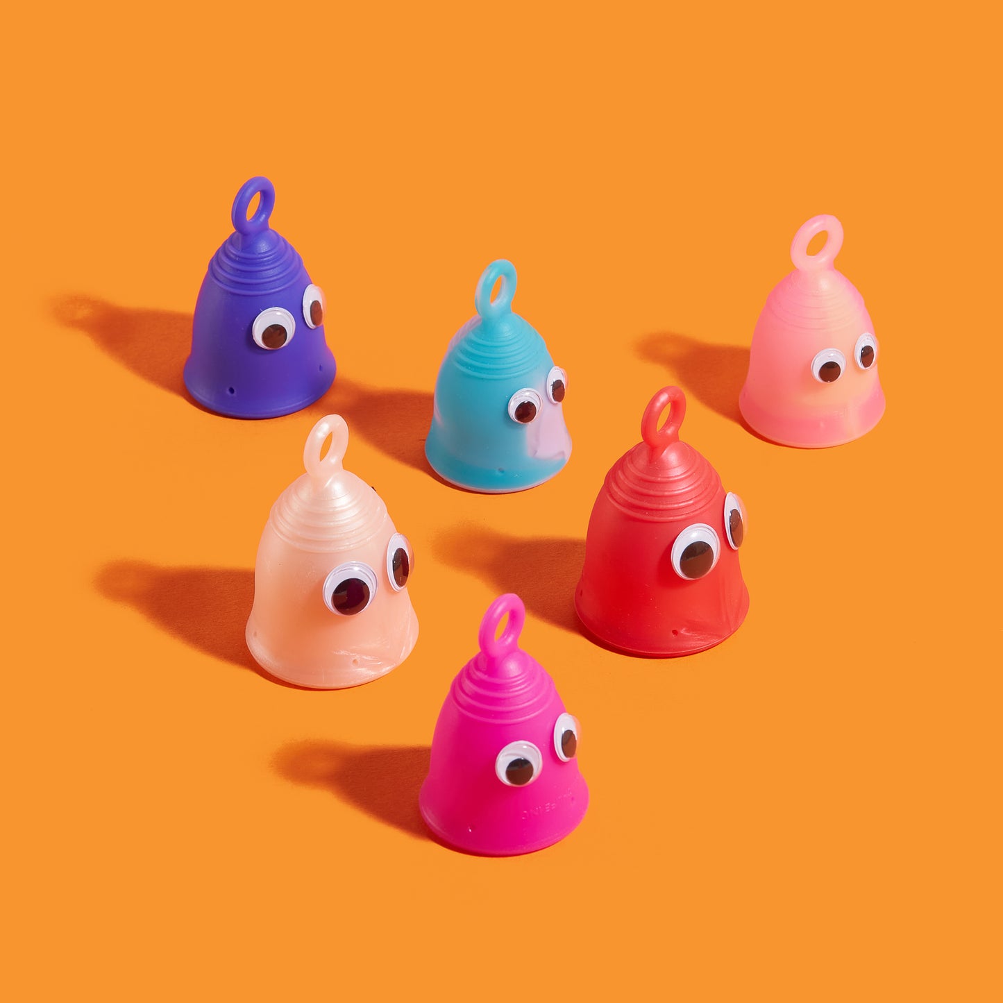 Peachlife Reusable Silicone Menstrual Cup with Ring Stem