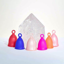 Load image into Gallery viewer, Peachlife® Ring Stem Menstrual Cup

