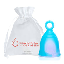 Load image into Gallery viewer, Peachlife Reusable Ring Menstrual Cup
