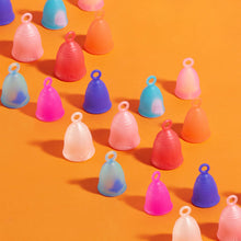 Load image into Gallery viewer, Peachlife Menstrual Cups with Ring 
