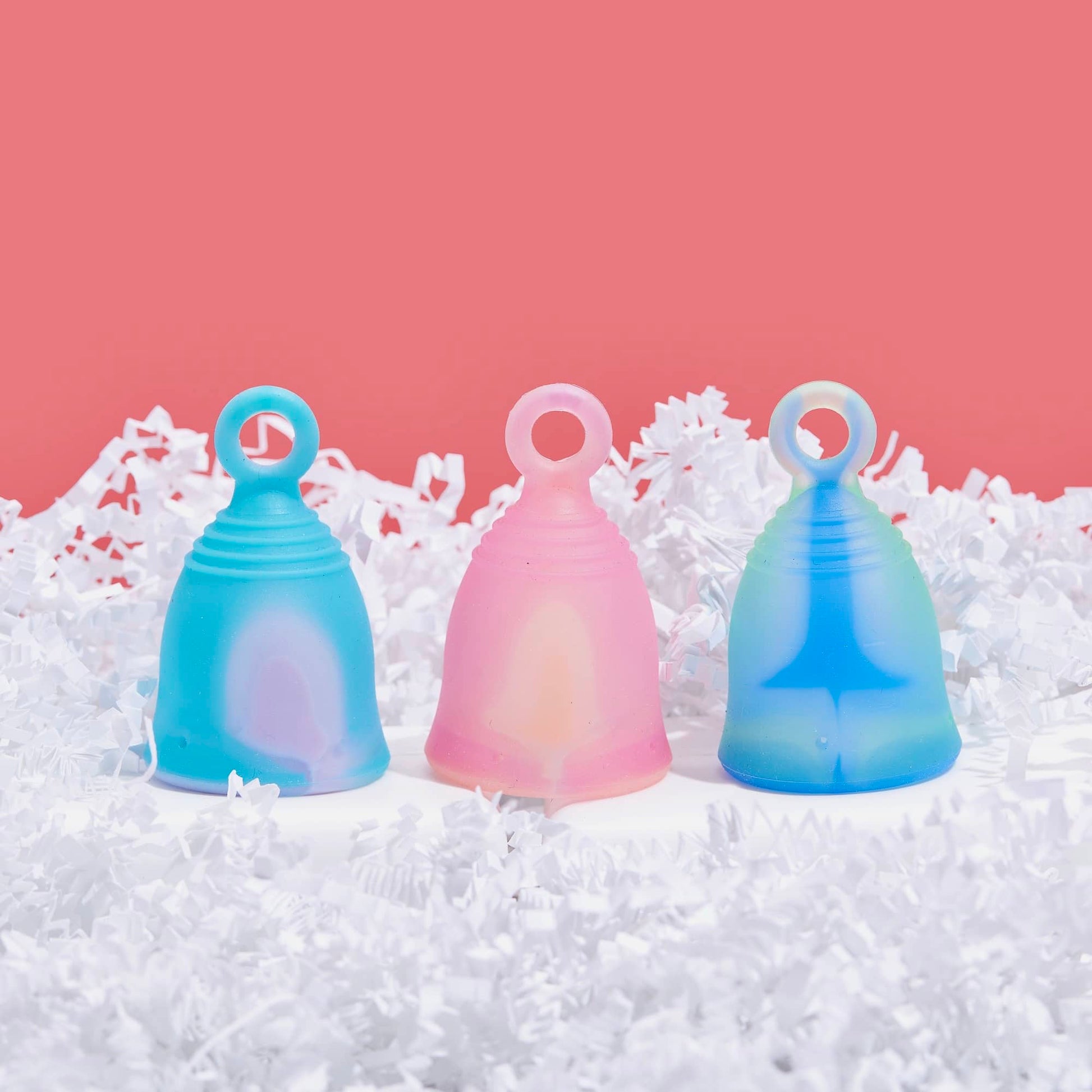 Peachlife Ring Handle Menstrual Cup 