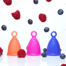 Load image into Gallery viewer, Peachlife® Menstrual Cups with Ring Stem
