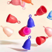Load image into Gallery viewer, Peachlife Menstrual Cup with Ring 

