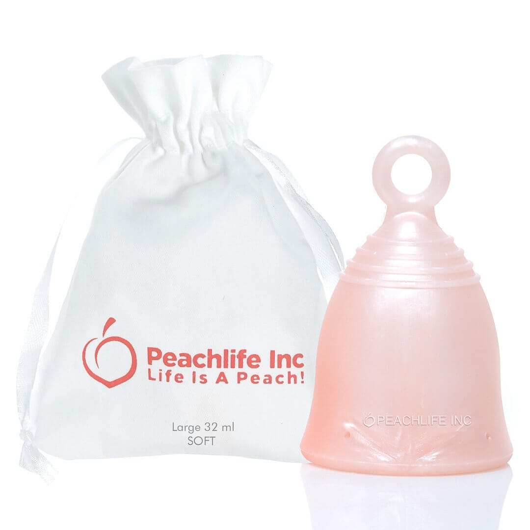 Large, Soft Menstrual Cup With Ring Pull For Easy Removal - 12 Hour Spill Free Period Protection