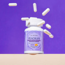 Load image into Gallery viewer, Peachlife Boric Acid Vaginal Suppositories - PH Balance - MADE IN USA - Feminine Health Support
