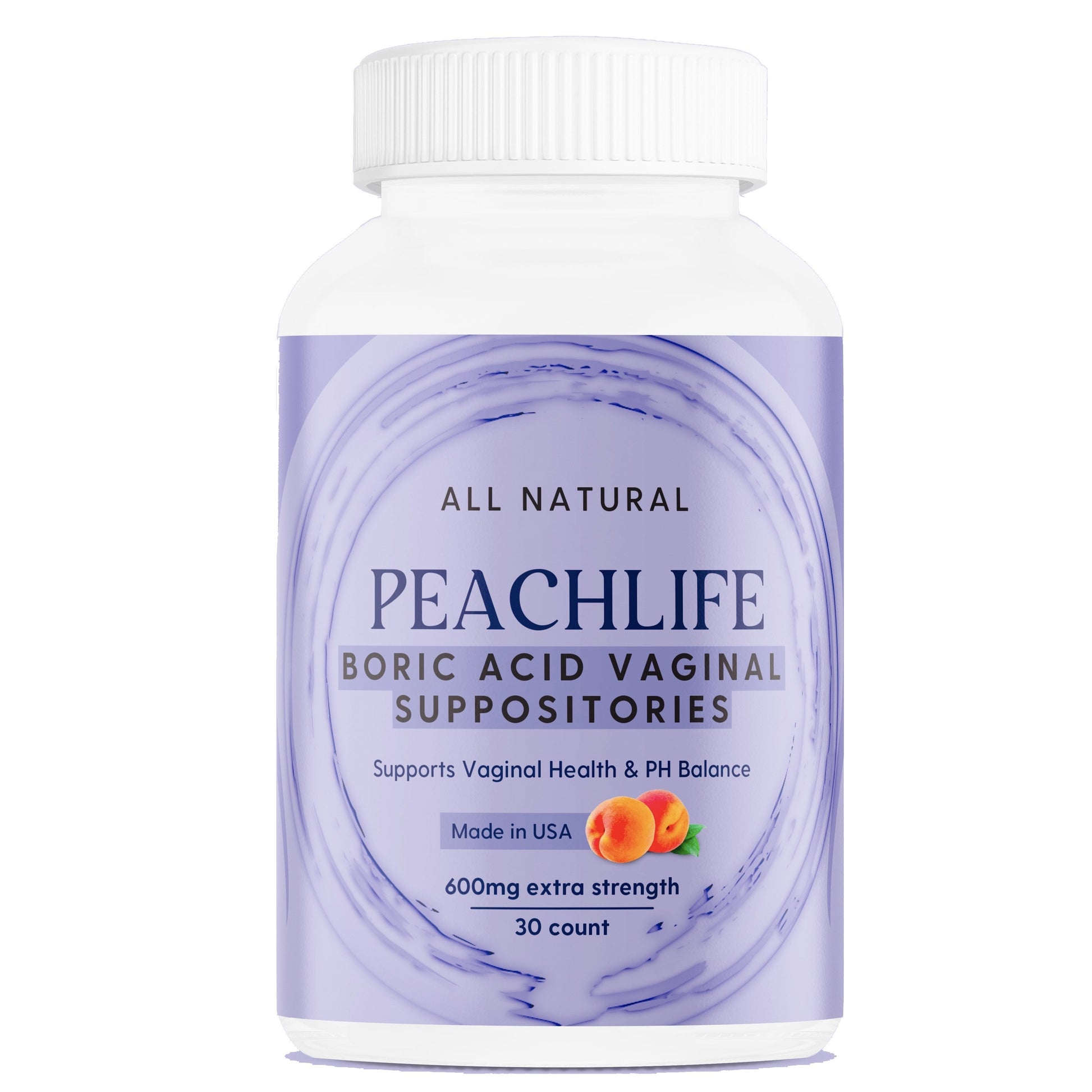 Boric Acid Vaginal Suppositories  - Bacterial Vaginosis (BV), UTI and Yeast Infection Support