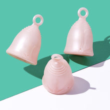 Load image into Gallery viewer, Peachlife Menstrual Cup with Ring Loop 
