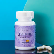 Load image into Gallery viewer, Peachlife Vaginal Boric Acid Suppository Capsules
